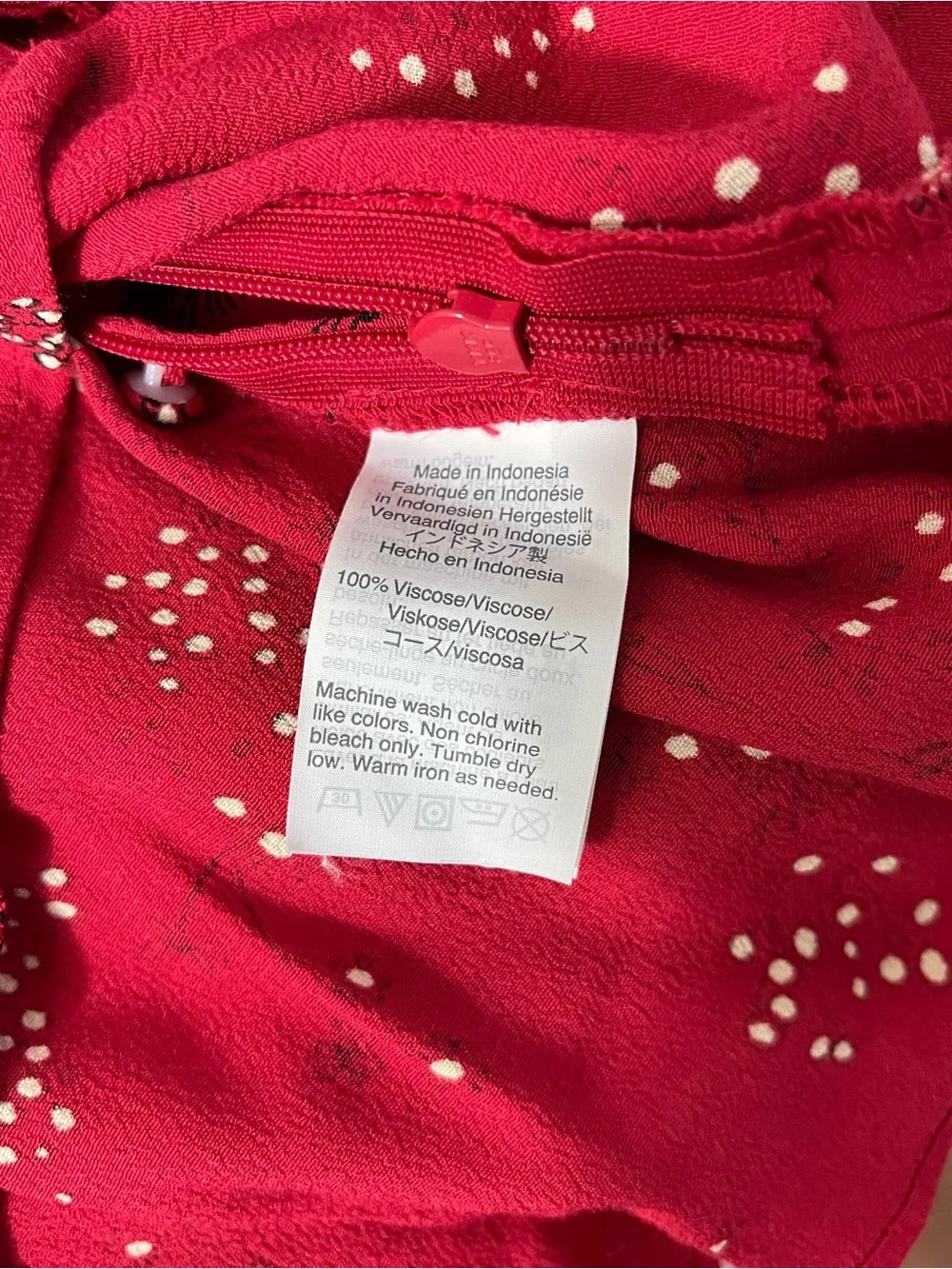 Madewell vibrant red